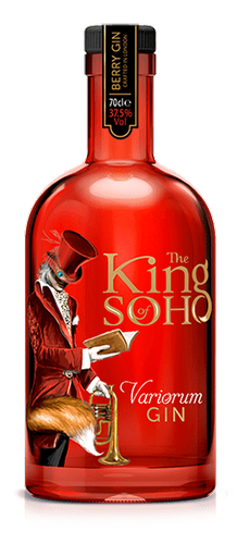 The King of Soho Variorum Pink Gin 37,5% Vol. 0,7l