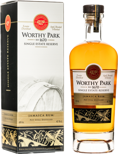 Worthy Park Single Estate Reserve Jamaica Rum 45% Vol. 0,7l in Giftbox