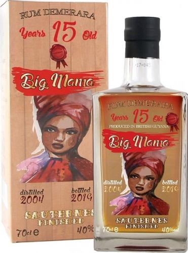 15 Years Old Rum Demerara Sauternes Finished 40% Vol. 0,7l in Giftbox