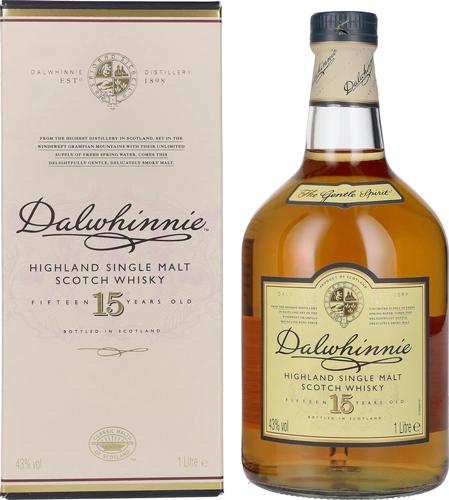 15 YEAR OLD SINGLE MALT SCOTCH WHISKY 43% Vol. 1l in Giftbox
