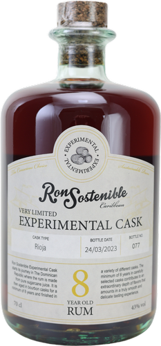Experimental Rioja Cask 8 Years Old 43% Vol. 0,7l