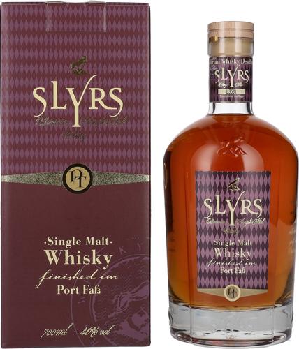 Slyrs Single Malt Whisky Port Faß Finish 46% Vol. 0,7l in Giftbox