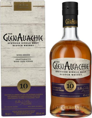 10 Years Old GRATTAMACCO WINE CASK FINISH Limited Edition 48% Vol. 0,7l in Giftbox