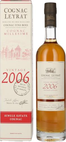 Single Estate Cognac Vintage 2006 41,8% Vol. 0,5l