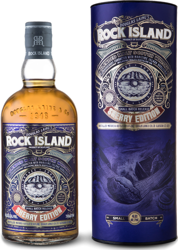 ROCK ISLAND Sherry Edition Small Batch 46,8% Vol. 0,7l in Giftbox