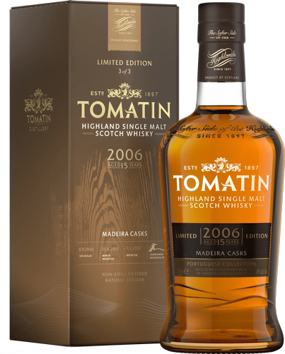 The Madeira Edition Portuguese Collection 15 Years Old Highland Scotch Whisky 2006 46% Vol. 0,7l