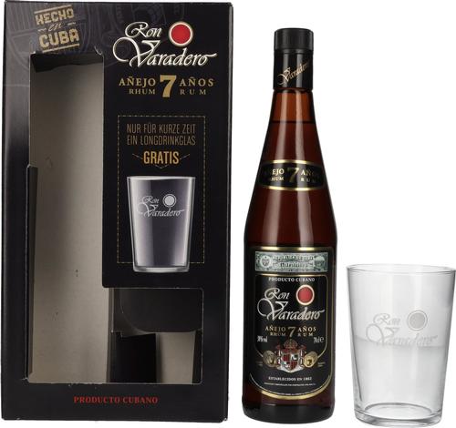 Añejo 7 Años Rhum 38% Vol. 0,7l in Giftbox with glass