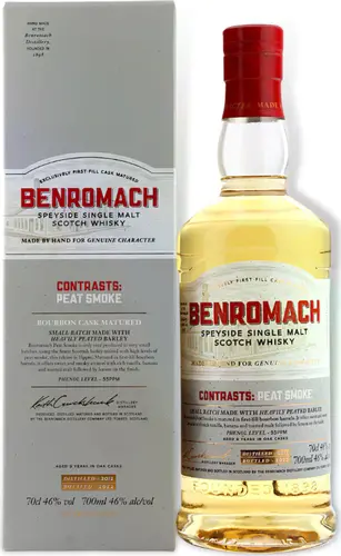 CONTRASTS: PEAT SMOKE 2012 46% Vol. 0,7l in Giftbox