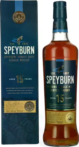 15 Years Old Speyside Single Malt Scotch Whisky 40% Vol. 0,7l in Giftbox