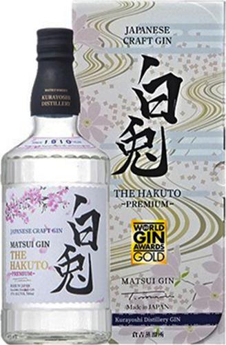 THE HAKUTO Premium Gin 47% Vol. 0,7l in Giftbox