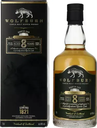 8 Years Old NORTHLAND Quarter Cask Single Malt Scotch Whisky 46% Vol. 0,7l in Giftbox