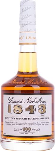 David Nicholson 1843 Kentucky Straight Bourbon Whiskey 50% Vol. 0,7l