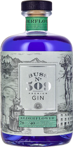 BUSS N°509 ELDERFLOWER Gin 40% Vol. 0,7l