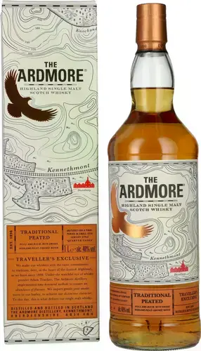 TRADITIONAL PEATED Highland Single Malt 40% Vol. 1l in Giftbox