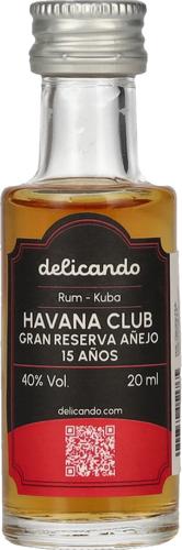 Gran Reserva Añejo 15 Años 40% Vol. 0,02l