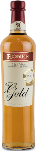 Roner Grappa La Gold 40% Vol. 0,7l