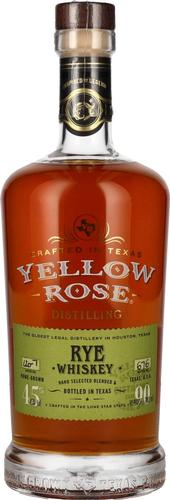 Yellow Rose RYE Whiskey 45% Vol. 0,7l