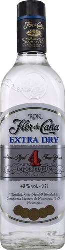 Flor de Cana Extra Seco Reserva N° 4 40% Vol. 0,7l