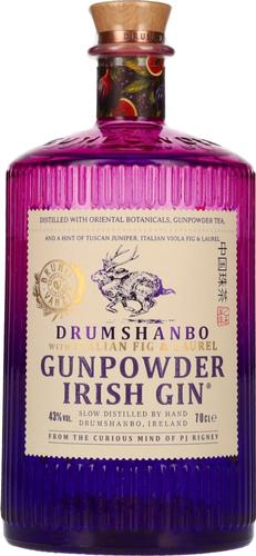 Gunpowder Irish Gin with Italian Fig & Laurel 43% Vol. 0,7l