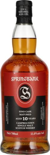 10 Years Old Fino Cask Matured Campbeltown Single Malt Scotch Whisky 55% Vol. 0,7l