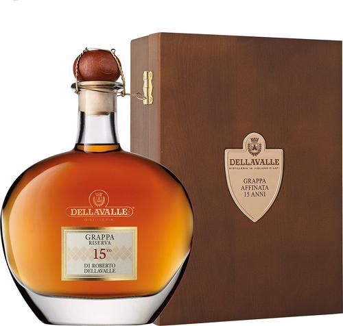 Grappa Reserva 15 ANNI di Roberto Dellavalle 42% Vol. 0,7l in Giftbox