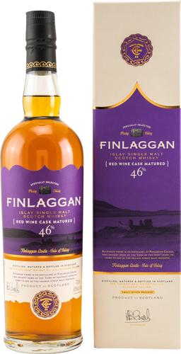 Finlaggan RED WINE CASK MATURED Islay Single Malt Whisky 46% Vol. 0,7l in Giftbox