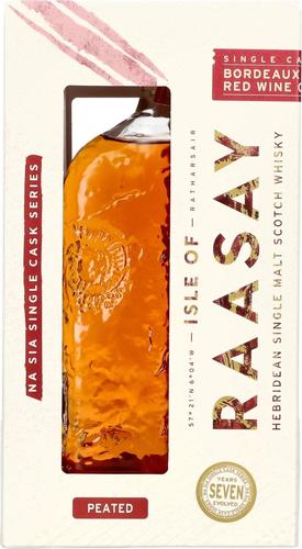 7 Years Old Peated Bordeaux Red Wine Single Malt Single Cask #18/792 59,3% Vol. 0,7l in Giftbox
