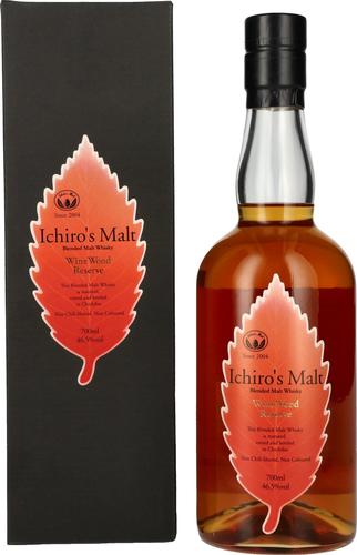 Ichiro's Malt Wine Wood Reserve Blended Malt Whisky 46,5% Vol. 0,7l in Giftbox