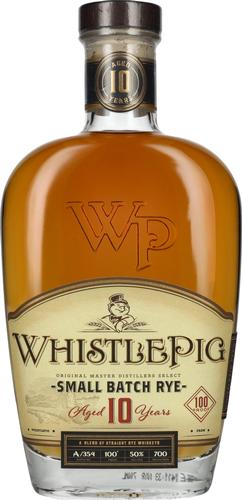 10 Years Old SMALL BATCH RYE Whiskey 50% Vol. 0,7l