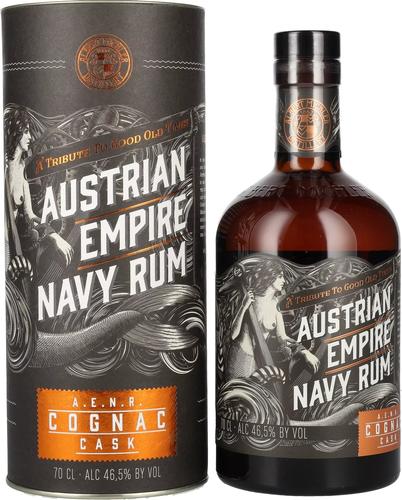 COGNAC CASK Rum 46,5% Vol. 0,7l in Giftbox