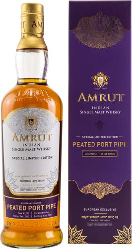 PORT PIPE Indian Single Malt Whisky 60% Vol. 0,7l in Giftbox