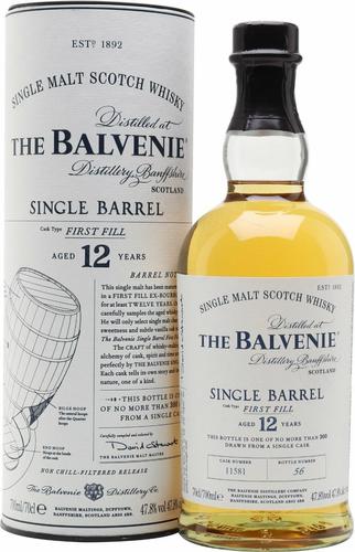 12 Year Old SINGLE BARREL 47,8% Vol. 0,7l