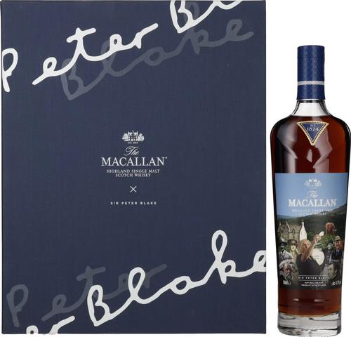 SIR PETER BLAKE Highland Single Malt Scotch Whisky 47,7% Vol. 0,7l in Giftbox