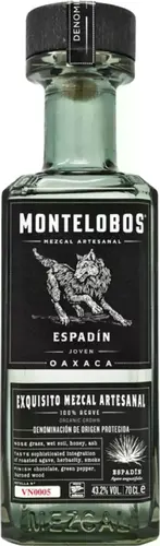 Montelobos ESPADÍN Joven 100% Agave Mezcal Artesanal 43,2% Vol. 0,7l