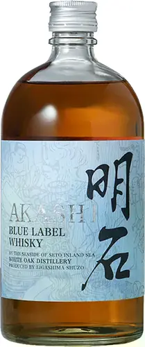 Blue Label Blended White Oak Whisky 40% Vol. 0,7l