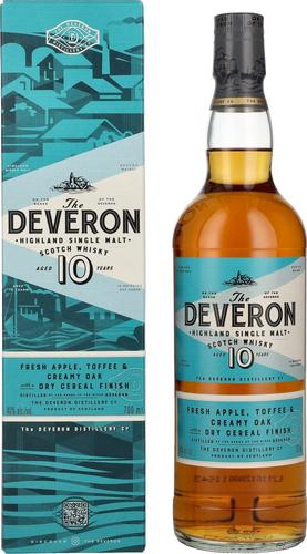 The Deveron 10 Years Old Highland Single Malt Scotch Whisky 40% Vol. 0,7l in Giftbox