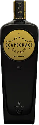 Scapegrace Premium GOLD Dry Gin 57% Vol. 0,7l