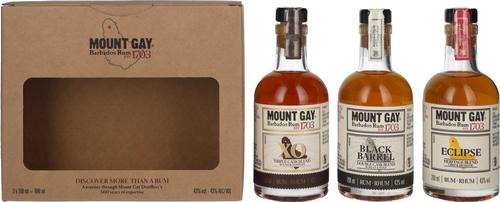 Barbados Rum Discovery Pack 43% Vol. 3x0,2l in Giftbox