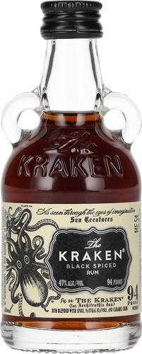 Black Spiced Rum 47% Vol. 0,05l (Mini)
