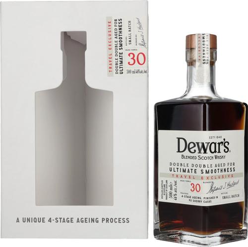 30 Years Old Double Double Aged Blended Scotch Whisky 46% Vol. 0,5l in Giftbox