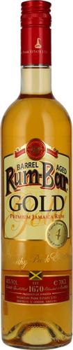 Rum-Bar GOLD Pot Still Jamaica Rum 40% Vol. 0,7l