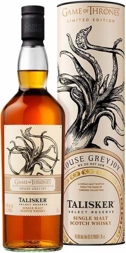 Select Reserve GAME OF THRONES House Greyjoy Single Malt Collection 45,8% Vol. 0,7l in Giftbox