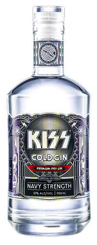 Kiss COLD GIN Navy Strength 57% Vol. 0,7l