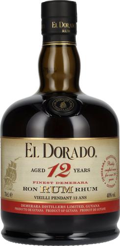 12 Years Old Finest Demerara Rum 40% Vol. 0,7l