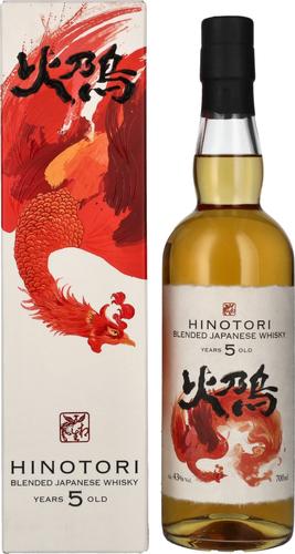 Hinotori 5 Years Old Blended Japanese Whisky 43% Vol. 0,7l in Giftbox