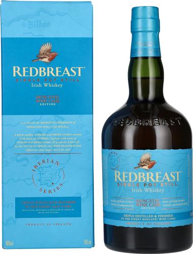 IBERIAN SERIES MOSCATEL WINE CASK Single Pot Still Irish Whiskey 46% Vol. 0,7l in Giftbox