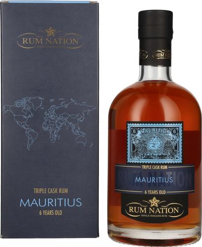 Mauritius 6 Years Old Triple Cask Rum Limited Edition Batch 1 43% Vol. 0,7l in Giftbox