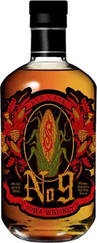 No. 9 Red Cask Iowa Whiskey 48% Vol. 0,7l