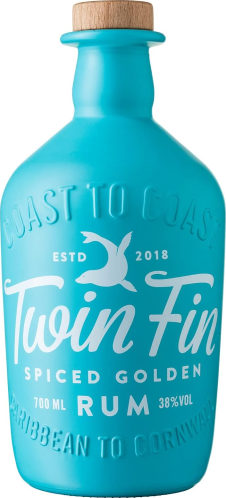 Twin Fin Spiced Golden Rum 38% Vol. 0,7l