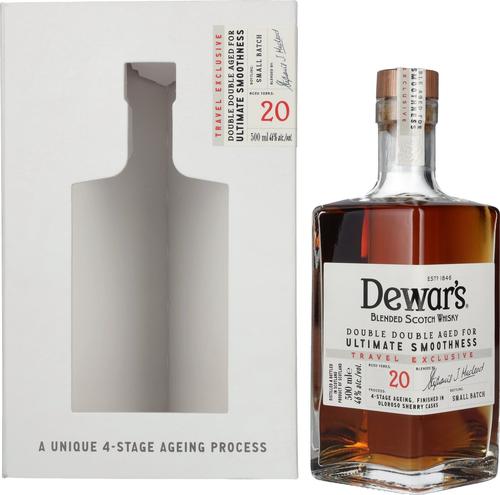 20 Years Old Double Double Aged Blended Scotch Whisky 46% Vol. 0,5l in Giftbox